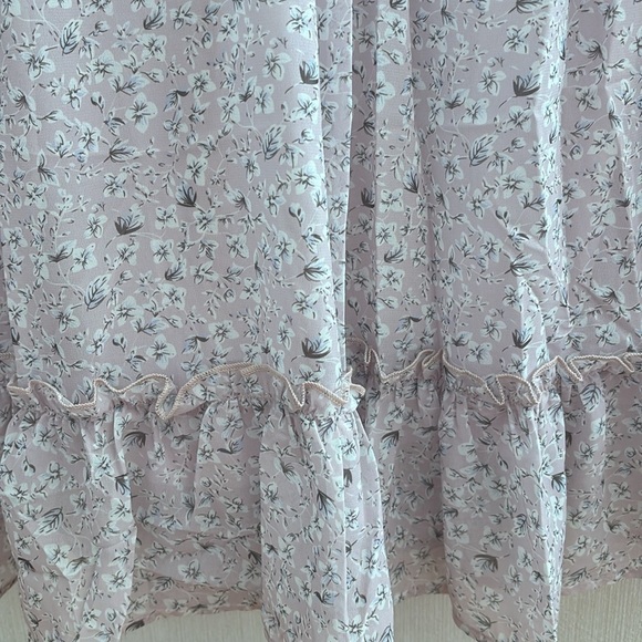 FSL Apparel Floral Pink Midi Dress - Picture 4 of 5